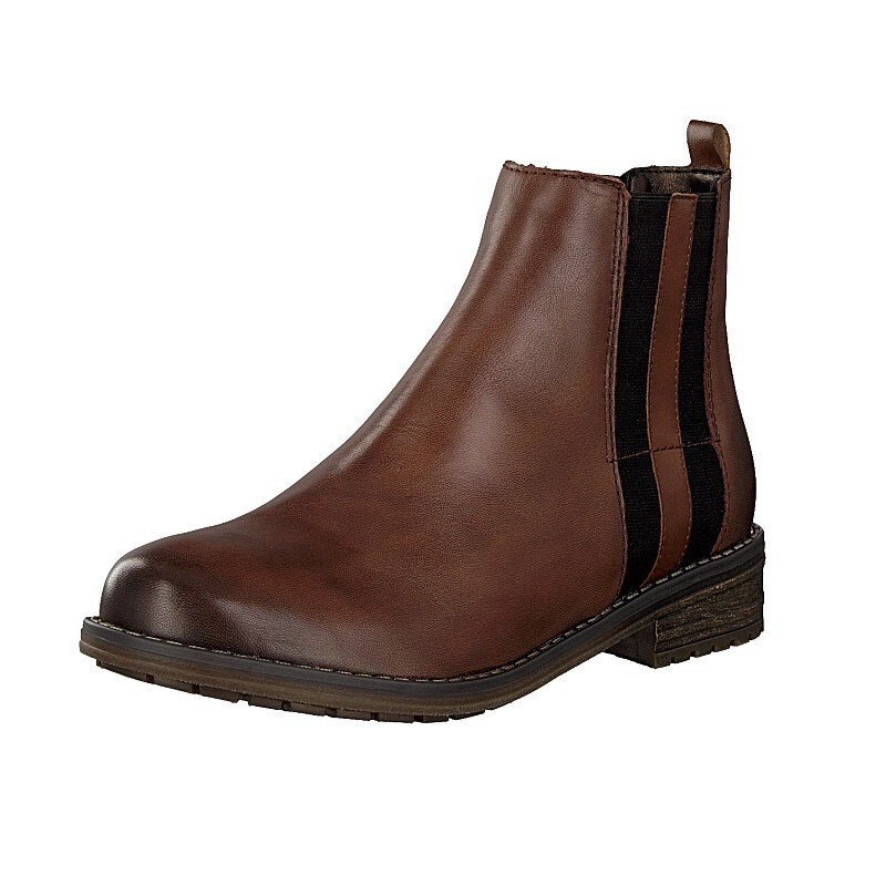 Damske Členkové Čižmy Rieker R5074-25, Hnede